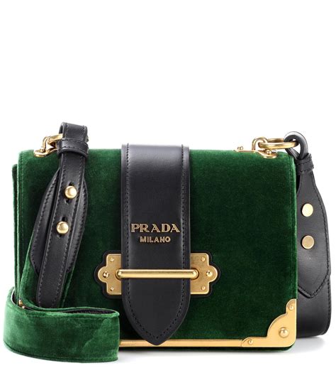 small green prada bag|Prada milano green handbag.